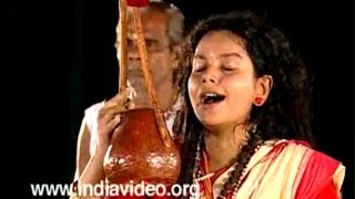 Baul Music sufi Indian Music Parvathi Baul West Bengal India [upl. by Michaud]