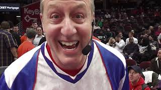 Professional Simon Says Caller Steve Max  Basketball Halftime Reel [upl. by Rosanna]