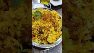 Malabar chicken biriyani from mallus restaurant chickenbiryani shortvideo [upl. by Nanahs295]