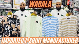 T shirt wholesale Market in Mumbai Wadala TSHIRT Manufacturer in Mumbai New Look Mens Garment [upl. by Schnur]