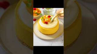 Mango cheesecake food recepi yummy [upl. by Yreffeg]