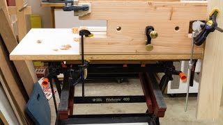 Tricked out Black amp Decker Workmate and Bench Bull Accessory [upl. by Rich264]