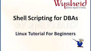 Shell Scripting  Part 1  Shell scripting for DBA  Oracle Shell Scripting [upl. by Rehpitsirhc965]