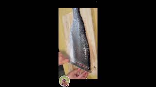 Cutting Salmon Fish [upl. by Zigmund]