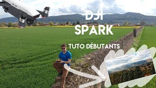 TUTO DEBUTANTS DJI SPARK mouvement cinématographique du drone [upl. by Radferd]