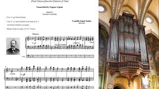 C SaintSaëns 18751921 Tollite Hostias Transcr EGigout  Chorus from the quotOratorio de Noëlquot [upl. by Quinta233]