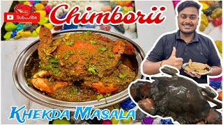 Chimbori Masala  Khekda Gravy  Crab recipe  King Crab  🦀 [upl. by Aelrac]