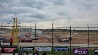 Humberstone Speedway Eve of Destruction Demolition derby [upl. by Sila]