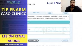 LESION RENAL AGUDA CASO CLINICO 👨‍🔬 Entendiendo la Lesión Renal Aguda  ENARM 2024 [upl. by Davidson731]