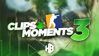 CS2 Clips amp Moments 3  Insane Shots🖱️⌨️ HB [upl. by Yard]