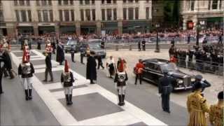 Diamond Jubilee  National Service of Thanksgiving St Pauls Cathedral  Part 1 of 2 [upl. by Kara-Lynn]