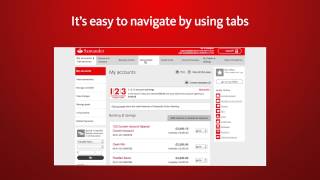 Santander Online Banking – View navigate and transact with the My Accounts homepage [upl. by Amyas]