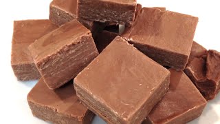 HOW TO MAKE CHOCOLATE FUDGE IN MICROWAVE  VIDEO RECIPE  Gregs Kitchen [upl. by Ahsiym]