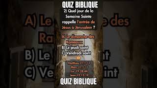 Quiz biblique prière jesus shorts quizbiblique youtubeshorts tiktok motivation croire dieu [upl. by Finnigan]