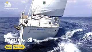 Sailing Holidays  Beneteau 311 Tiller  Flotilla Sailing [upl. by Airitak758]