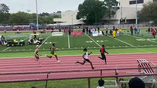 Klein Forest boys 4 x 2 relay 1253 gold TSU relays 31823 [upl. by Pantheas]