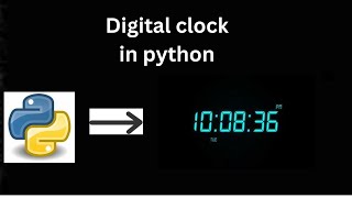 Creating a Digital Clock using Python and PygamePython digital clock tutorialDigital clock [upl. by Lucinda]