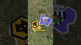 The fiercest football rivalries ⚽️ map unitedkingdom football facts [upl. by Anora]