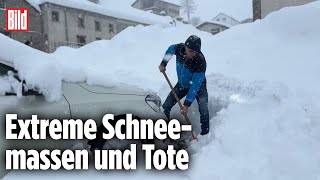 LawinenAngst nach Rekordschnee in den Alpen [upl. by Duj]