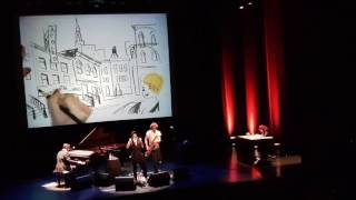 Extrait du concert dessiné De China Moses et Pénélope Bagieu au Festival dAngoulême 2017 [upl. by Firman]