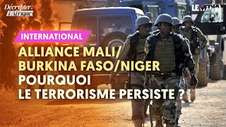 ALLIANCE MALI BURKINA FASO NIGER  POURQUOI LE TERRORISME PERSISTE [upl. by Anirad]