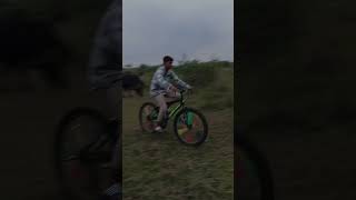 Cycle per stoppie mtb Manish rider ranchi ❣️❣️ [upl. by Enael344]