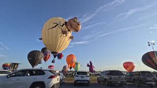 Time Lapse Adirondack Balloon Festival 2024 [upl. by Kir]