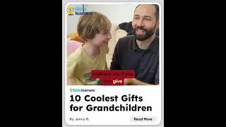 10 Coolest Gifts for Grandchildren in 2024 [upl. by Nylekcaj]