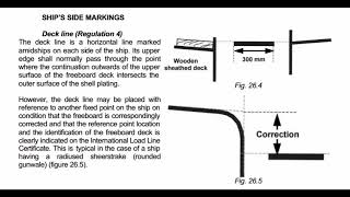 Guide to Calculation Freeboard Mark follow International Convention on Load Lines  Naval Architect [upl. by Draude389]