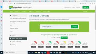 Domain Registration ethio telecom [upl. by Ilyssa]