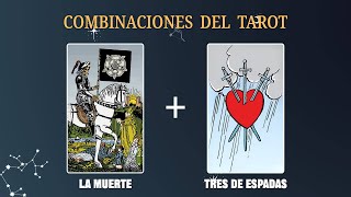 La Muerte amp Tres de Espadas 💡COMBINACIONES DEL TAROT Y SU SIGNIFICADO [upl. by Mackenzie]