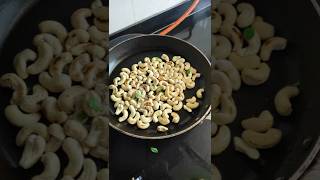 Roasted Cashew Nuts Recipe  Easy Healthy Snack [upl. by Frayda]