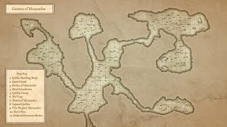 15 Minute DampD Maps  Wonderdraft Tutorial  Caverns of Ithmandus [upl. by Hnil]