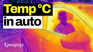 Auto chiusa sotto al sole abbiamo misurato la temperatura massima raggiunta in 2 ore [upl. by Yeldoow]