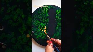 Beautiful waterfall painting on canvas art drawing satisfying shortsvideo artist simple [upl. by Cohleen]