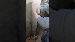 Stainless steel corner for tiles shorts diy tips tipsandtricks carpenter construction [upl. by Anilok102]