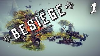 Besiege Gameplay CASTELLANO 1 [upl. by Elnar]