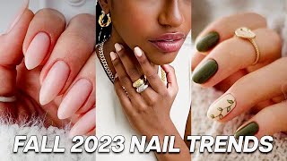 How To Wear Your Nails This FALL CLASSY Fall 2023 Nail Trends Manicure Design amp Nail Polish [upl. by Beshore233]