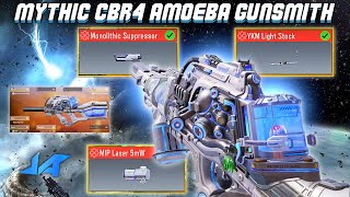 POWERFUL Mythic CBR4 AMOEBA Is Back Best Gunsmith That Will Get You To Legendary Rank Fast  CODM [upl. by Lenaj]