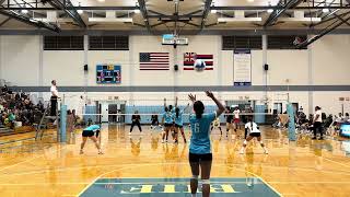 Kealakehe vs Honokaa Girls volleyball varsity set 5 09042024 [upl. by Luhar]