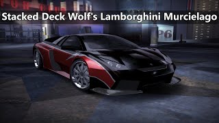 NFS Carbon  Stacked Deck Wolfs Lamborghini Murcielago [upl. by Ytissahc]