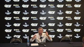 VCU Mens Basketball postgame press conference  St Bonaventure Jan 3 2024 [upl. by Buskirk]