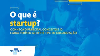 O que é startup Conheça o principal conceito e 10 características deste tipo de organização [upl. by Lednahc]