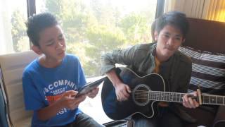 SOMEBODY I USED TO KNOW GOTYE cover by Aldrich and James [upl. by Erdnuaed]