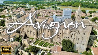 AVIGNON Provence – France 🇫🇷 4K video [upl. by Sherourd]