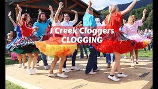 Clogging Dancing by J Creek Cloggers Zeb Ross Hillbilly Jam 2023 [upl. by Amelia]