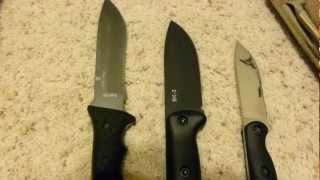 SCHF9 vs Becker BK2 Comparison Knife Review [upl. by Tomasina]