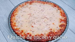 Quiché de Bacon y queso de cabra con Mambo de Cecotec [upl. by Sucam523]