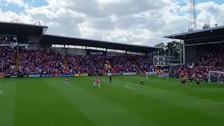 Mullin 1st goal Wrexham vs Maidstone [upl. by Irovi186]