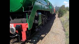 Steamfest 2007  3801 at Allandale [upl. by Genevra696]